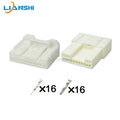 6098-4008 male and female 6098-7336 suitable for Toyota rearview mirror wiring harness 12pin plug DJ7164-0.7-11/21