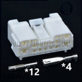 16 Pin Automotive connector Car electric seat adjustment switch plug 6098-7349 6098-7327 For GAC Motor