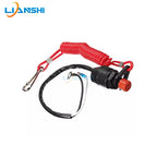 Applicable to Yamaha outboard motor, motorboat outboard motor parts, emergency flameout switch, fire extinguishing cable, flameo