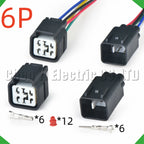6-pin auto connector connector automotive connectors headlight hyundai kia headlight