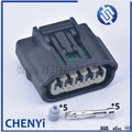 5 Pin automotive waterproof connector HV/HVG 040 Series Air flow meter wire harness plug For Honda 6189-6909
