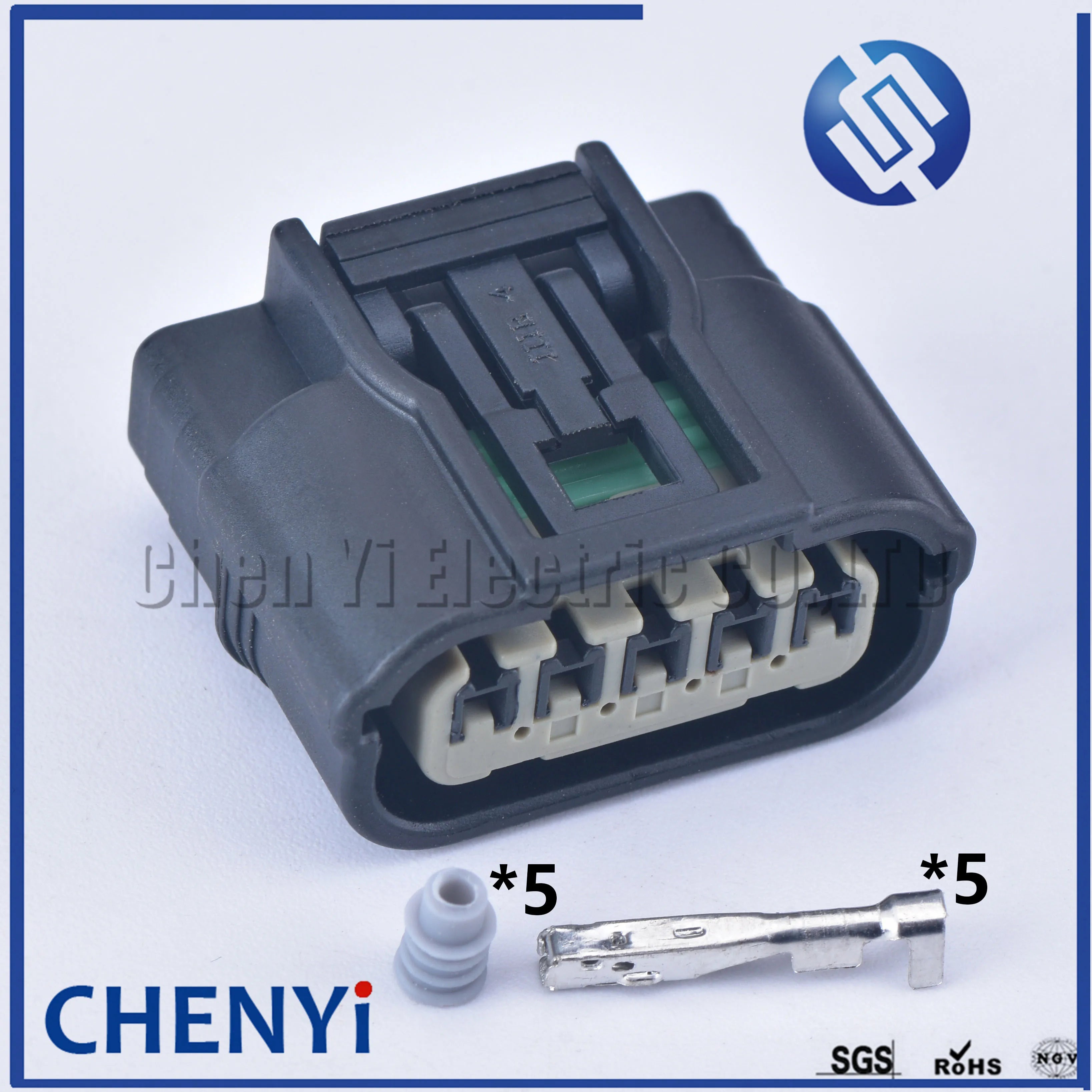 5 Pin automotive waterproof connector HV/HVG 040 Series Air flow meter wire harness plug For Honda 6189-6909