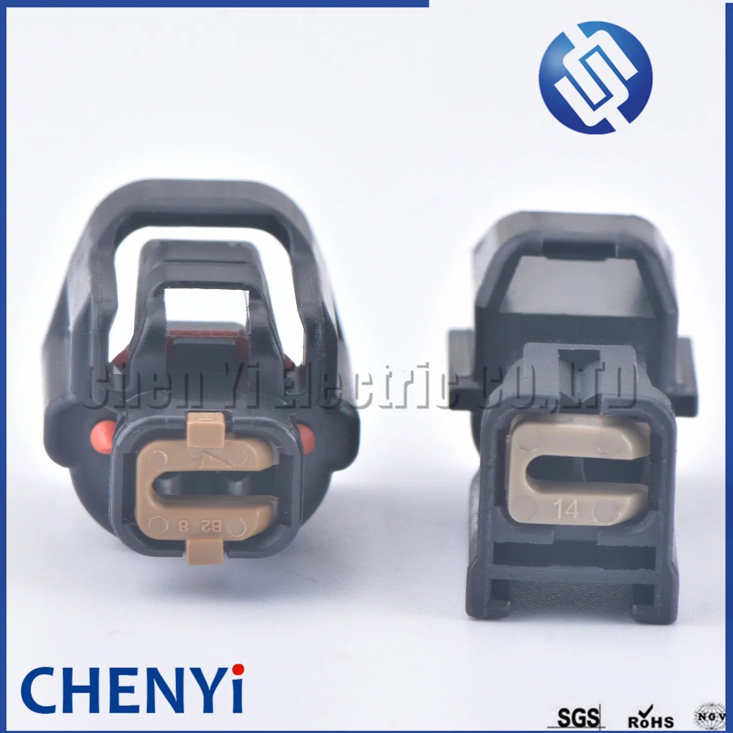 2 Pin car waterproof reversing radar probe sensor wire connector 7283-8720-30 7182-8720-30 for Nissan parking sensor plug