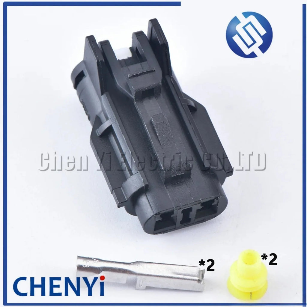 2 Pin Auto Daytime Running Lamp Female Male Automotive Waterproof Connector 7123-1424-40 for Hyundai Elantra MG610320 MG640322