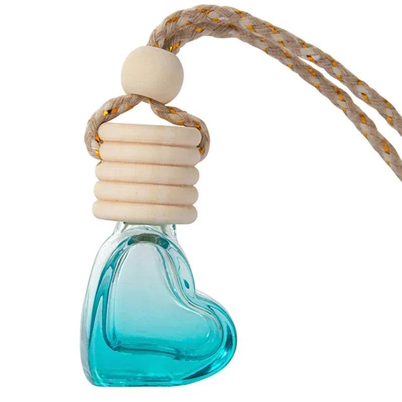 Perfume Bottle Ornament Hanging Empty Bottle Essential Oil Diffuser Fragrance Air Freshener Scent Car Interior Accessory Amagi