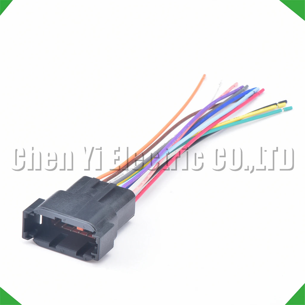 12-Pin Auto Connector Black Sealed waterproof connector Automotive Connector Heavy