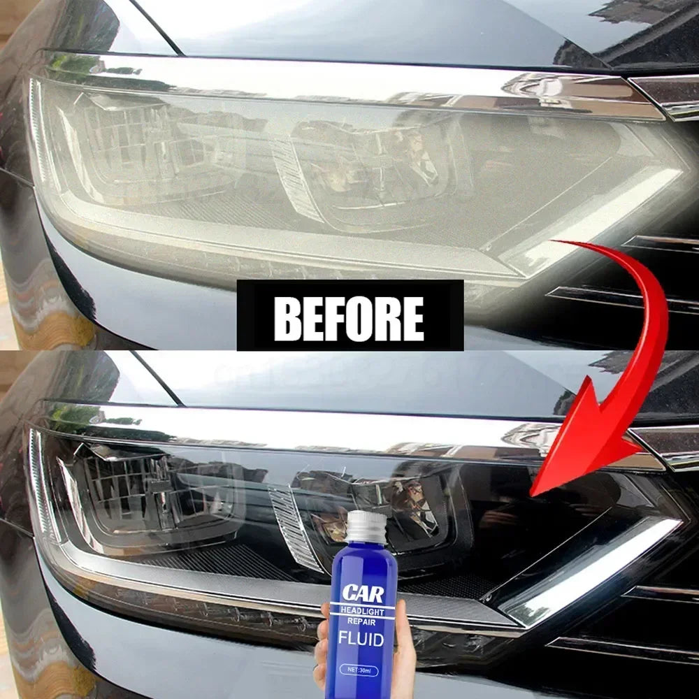 Ceramic Coating Headlight Auto Lamp Crystal Polish Headlight Headlight Repair Polishing Nano Nano Coating Fluid Fluid Polis Amag