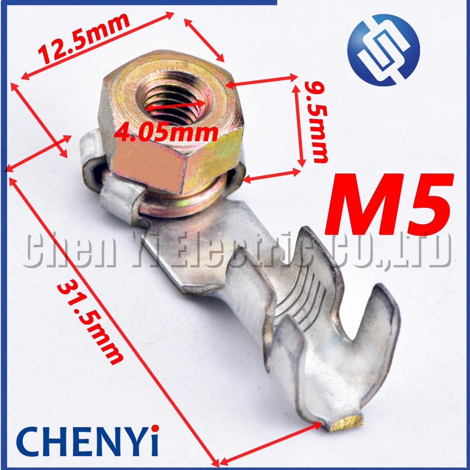 Excavator Parts Diesel engine fuel injector nut terminal M4 M5 M6 2050216-1 1599300-1 1599298-1 1599297-1 26306212179 615649