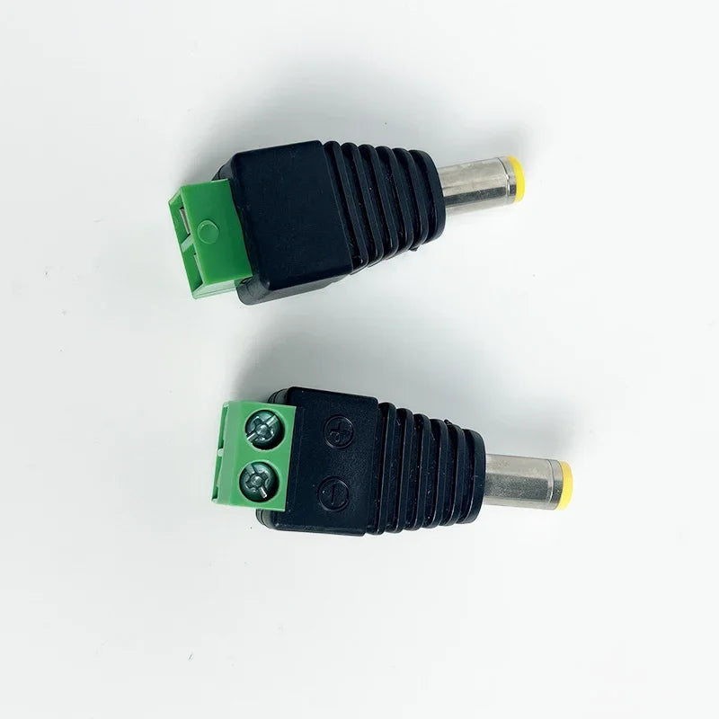 4/10/40PCS 12V DC Power Terminal Block Connectors, Plug Adapter for TV, CCTV Camera, LED Strip Light, SMD Wire Connection