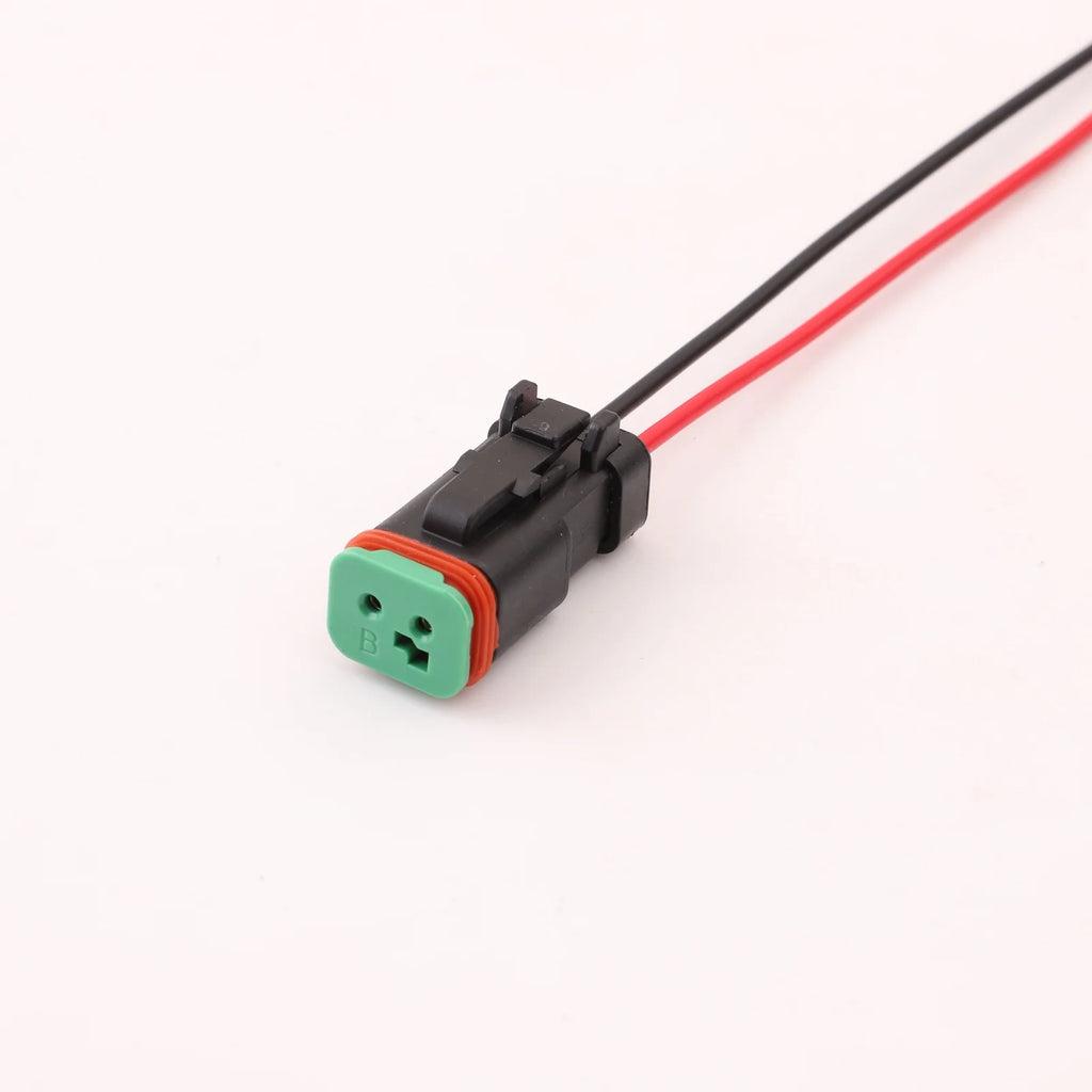 2-PIN Connector Waterproof 1.6mm Series Male Female Connectors Wiring Harness DT04-2P-E005 DT06-2S-E004