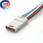 5 Pin Waterproof 1.2mm Male Female Connectors Motorcycle Electrical Harnesses For Chevrolet Traverse SRVWSB-05-AH SRVPB-A05-H