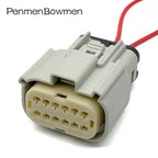1 Set 12 Pin 33472-1202 Car Jumper Compatible Electrical Cable Connectors Wire Harness Plug for Harley GTS Radio