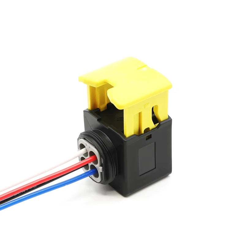 4-hole new energy vehicle connector 1-1418390-1 Wiring harness plug waterproof sheath fixed buckle 2-1418390-1 1-1703808-1