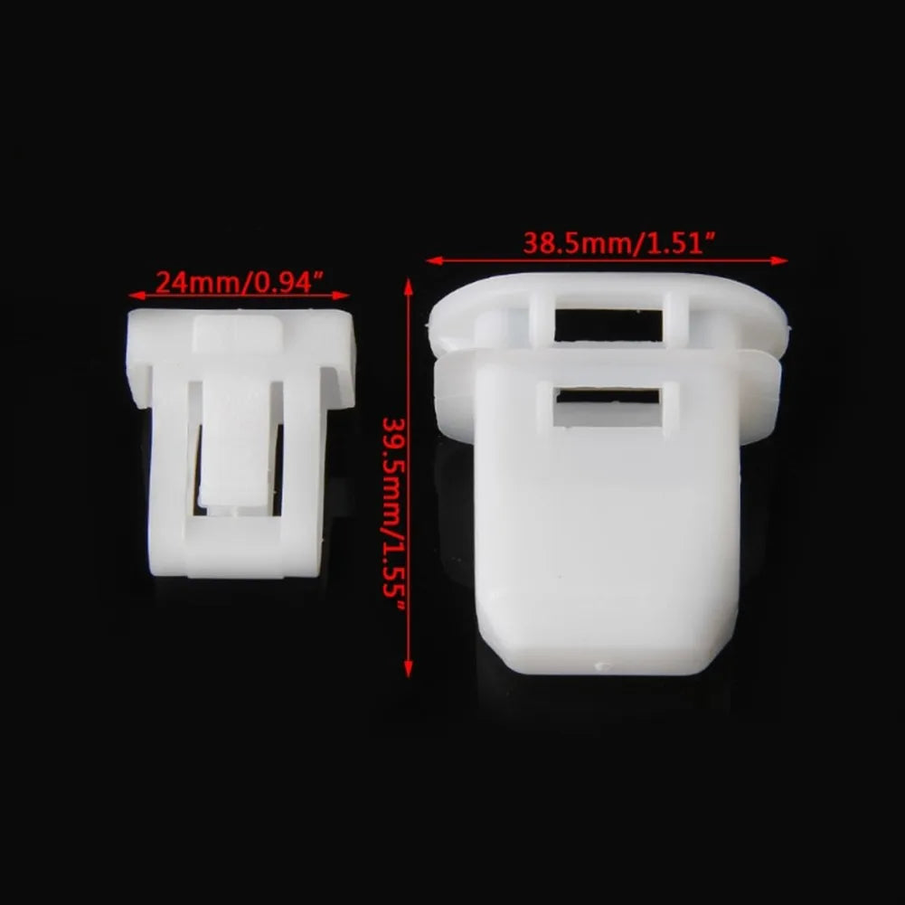 2Pcs Automotive Rear Seat Lock Fixing Clamp Suitable For Toyota Rear Seat Lock Clamp Fastener Clamping Auto Parts