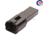 2pin auto waterproof electric plastic wire harness connector 7122-1520-30