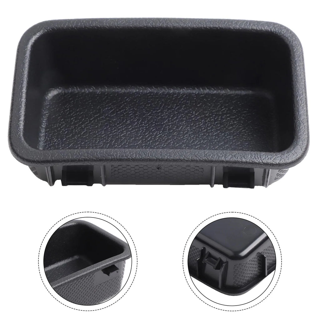 Black Car Storage Box 1J0858373C For Golf For Jetta For Bora MK4 1998-2006 Center Console Armrest Flocking Organized Storage Box