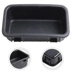 Black Car Storage Box 1J0858373C For Golf For Jetta For Bora MK4 1998-2006 Center Console Armrest Flocking Organized Storage Box