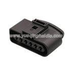 6 Pin 3.5mm female waterproof cable electrical pump connector ignition coil wire harness plug For VW Audi 1J0973726