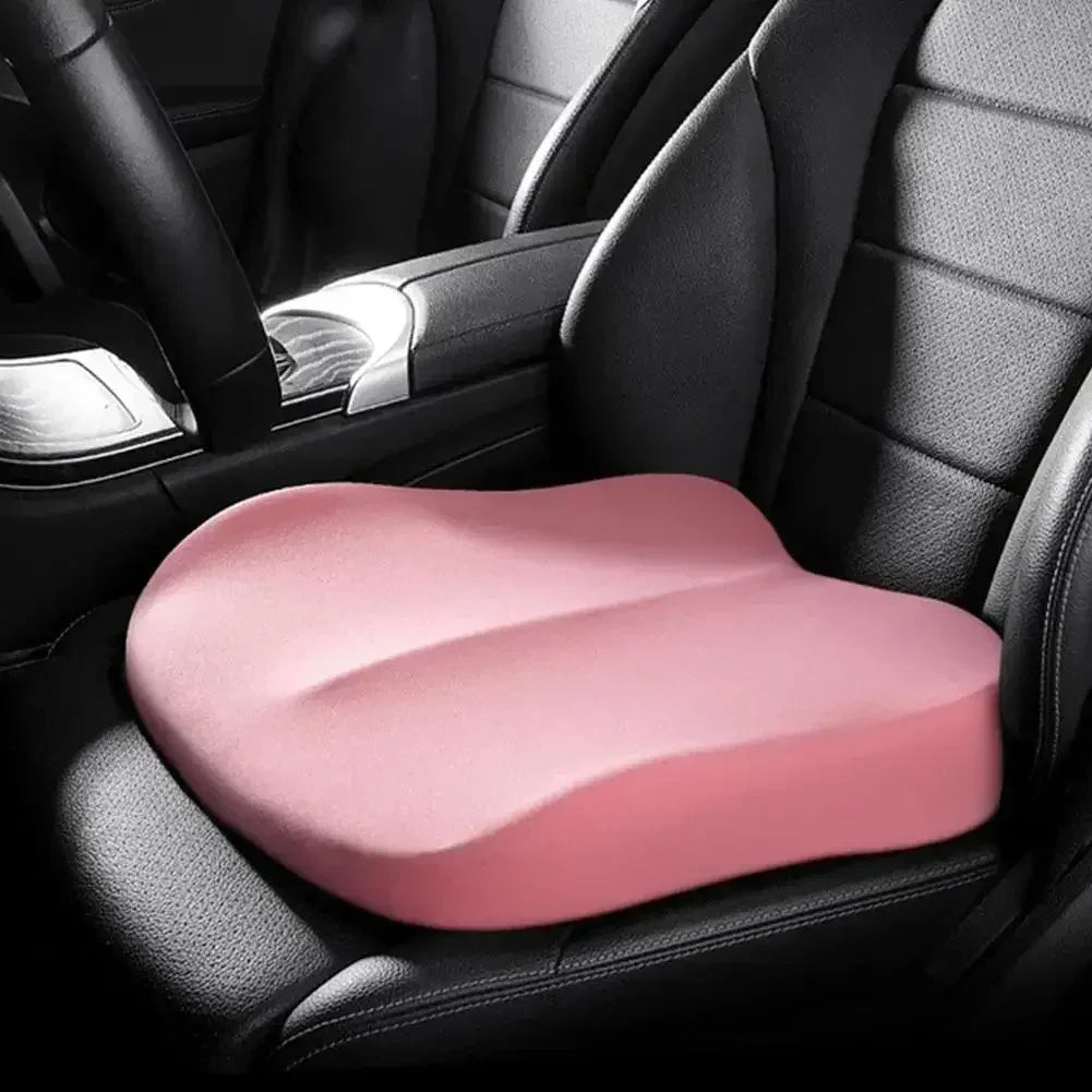 Good Support Car Booster Seat Cushion Alleviate Fatigue Non Slip Height Increasing Seat Mat Comfortable Soft Amagi
