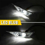 2 Pcs Turn Signal  Light For Honda Civic 2016 To 2021 Turn Signal Width Light Modified  Black With LED Bulb