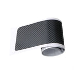 90cm Car Rear Trunk Guard Plate Sticker 3D Carbon Fiber Film Rear Bumper Trim Anti-Kicked Scratch Protection Sticker Strip Amagi
