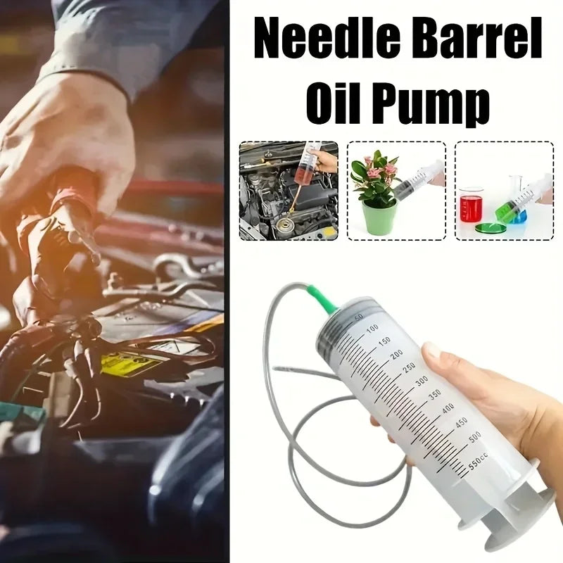 New Portable Car Clean Water Injector with Duct Pump Multi-function Plastic Syringe Pipe Amagi