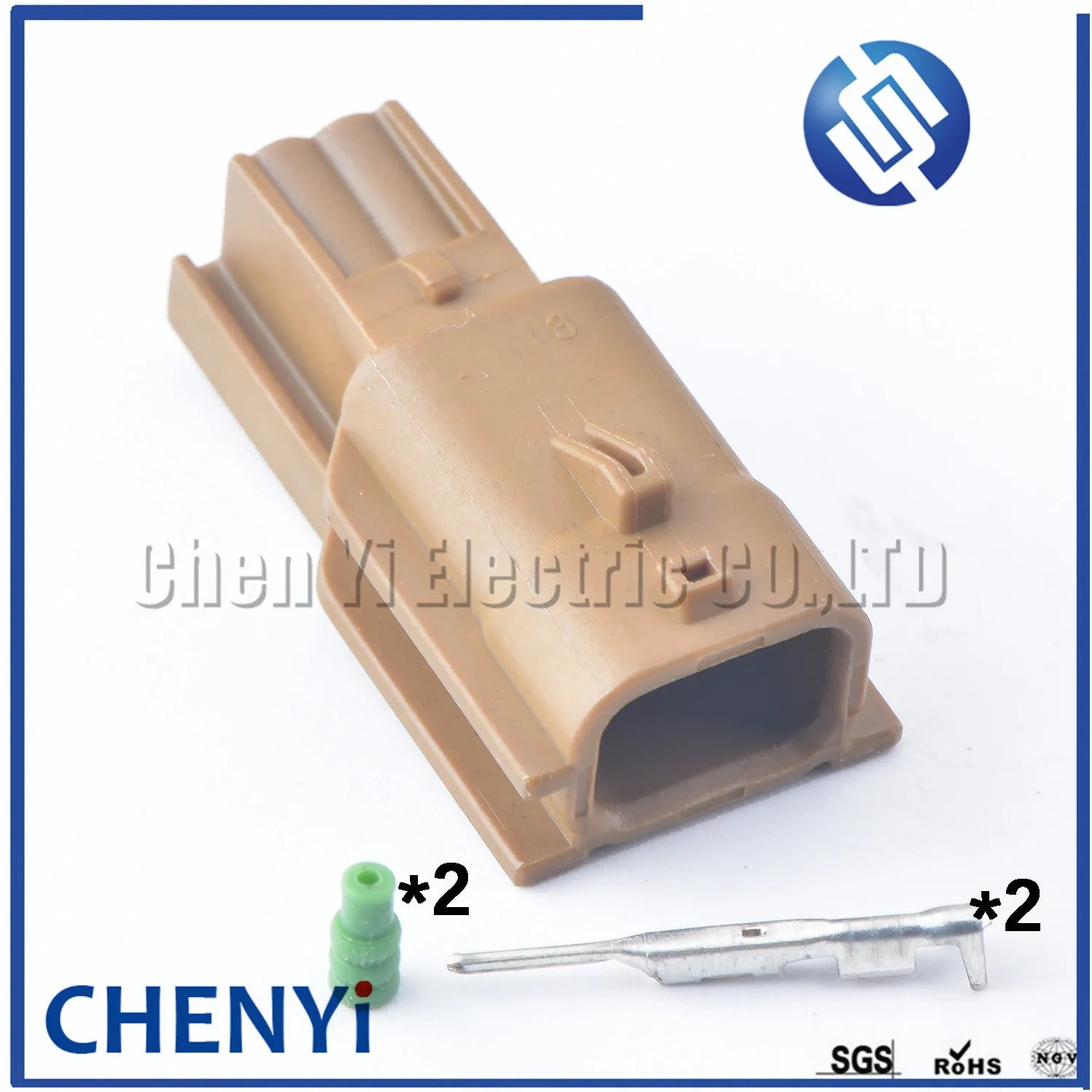 2 Pin female or male Automotive waterproof connector Wheel ABS sensor plug socket 7283-0528-80 For Nissan TIIDA X-TRAIL SYLPHY