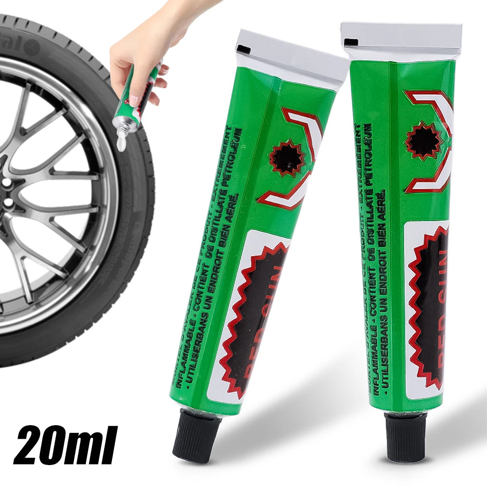 Tire Tyre Repairing Glue Universal Car Motorcycle Bike Wheel Repairing Inner Tube Puncture Rubber Glue Tools Auto Accessories