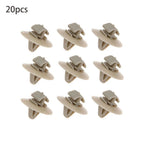 20Pcs Side Door Moulding Trim Panel Clips For Vauxhall For Vivaro For Renault For Trafic Protection Door Trim Panel Fasteners