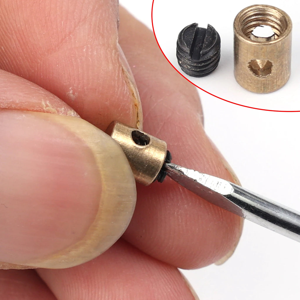Motorcycle Throttle Cable Core Brake Bolt Pin Motocross Motorcycle Beach Bike Throttle Pull Cable Brake Stop Bolt Pin 50CC-250CC