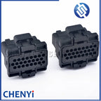 16 Pin Automotive waterproof connector Urea pump Computer board plug With  pins and back cover 4-1437287-5 4-1437287-6