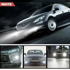 Car Headlight Bulbs H7 LED Headlight Bulbs Lights High Low Beam 55W 8000LM 6000K Super Bright Car Headlight Bulbs