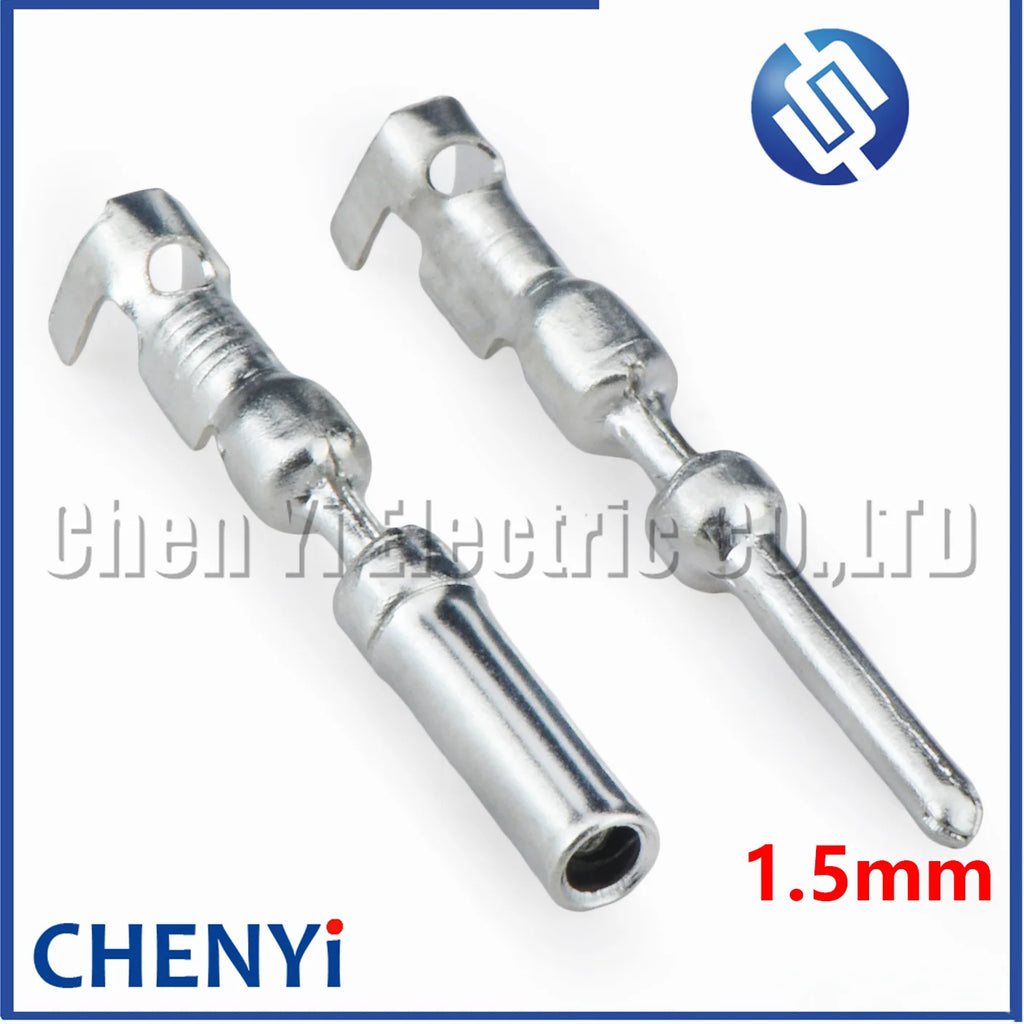 50 Pcs 1.5mm series female or male auto connector crimp loose pins loose terminals DJ224-1.5A G328 E7EB-14487-AA