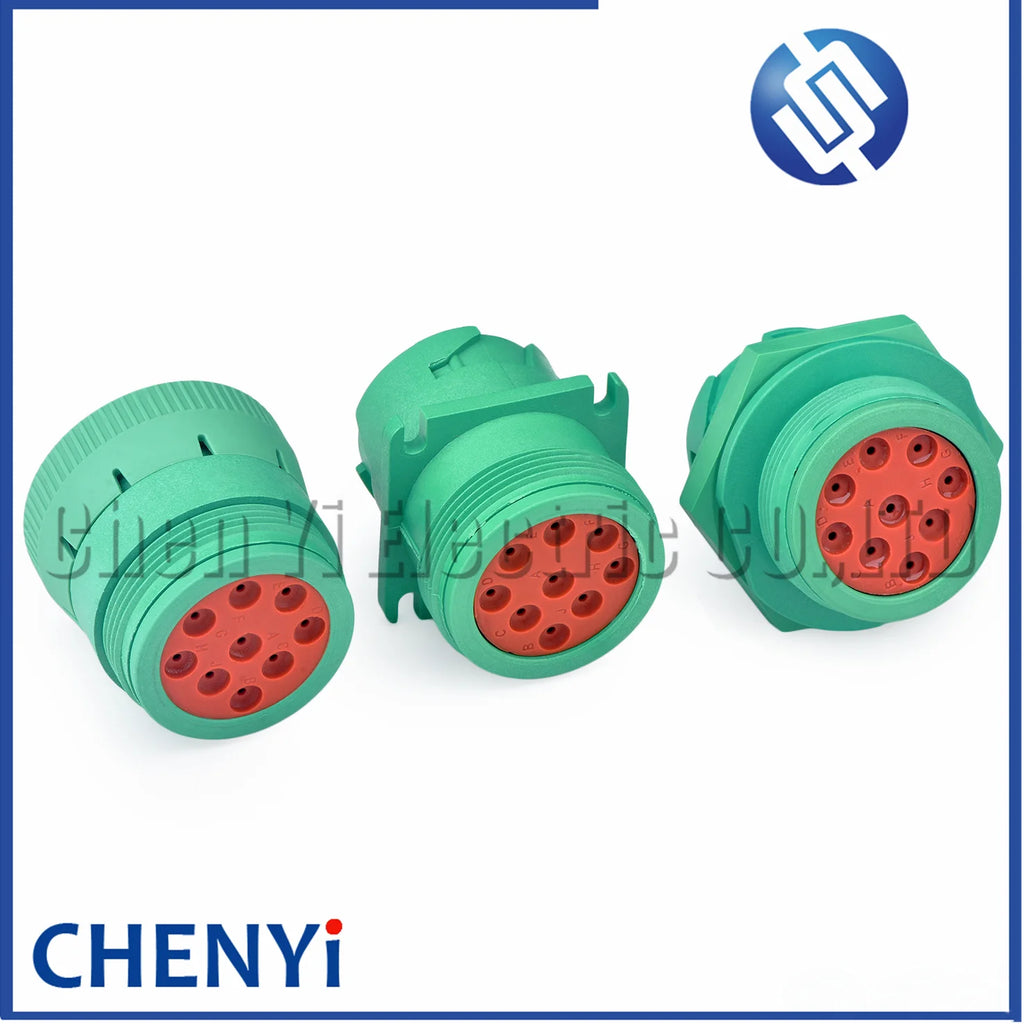9 Pin Diagnosctic Tool circular Connector Plug HD16-9-1939S-P080 HD10-9-1939P-P080 HD10-9-1939P-BP03 For Deutsch Track J1939
