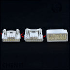 8 Pin Auto connector Sunshade switch Automatic parking switch Stop lamp plug 1746875-1 90980-12558 1376368-1 For Toyota LEXUS
