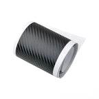 90cm Car Rear Trunk Guard Plate Sticker 3D Carbon Fiber Film Rear Bumper Trim Anti-Kicked Scratch Protection Sticker Strip Amagi