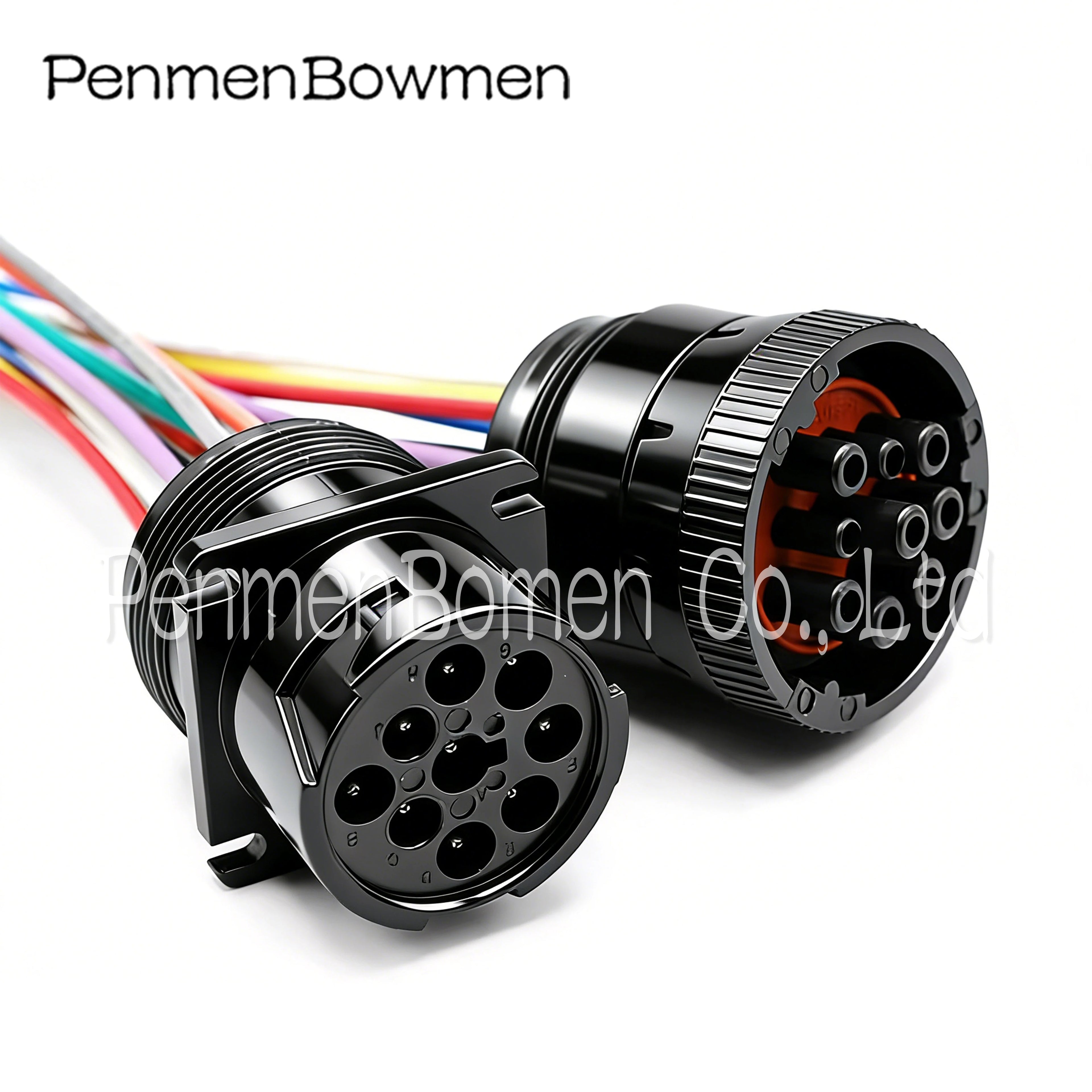 1 Set 9 Pin Deutsch Auto Circular Electrical Cable Connectors Female Male Wire Harness Plug HD16-9-1939P J1939 HD16-9-1939S