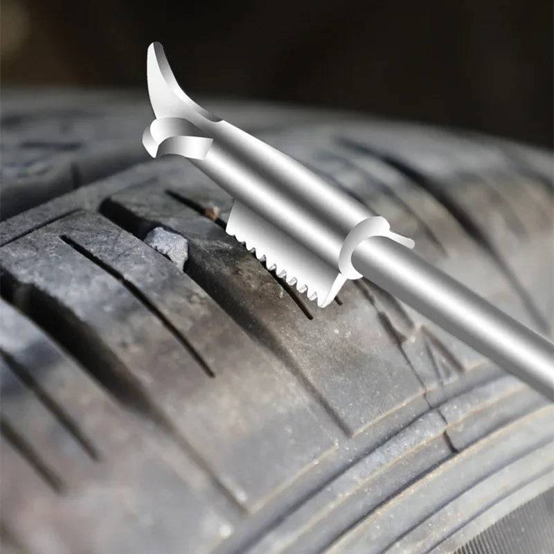 Universal Tire Cleaning Hook Screwdriver Accessory Car Tire Stone Cleaner Stone Remover Tire Cleaning Tool Tire Repair Amagi