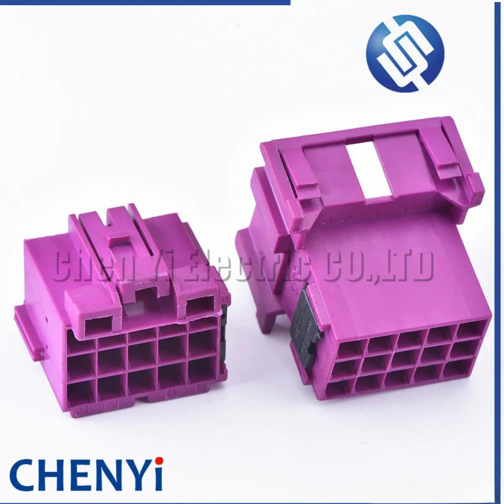 15 Pin Automobile power amplifier Connector Automotive Audio Amplifier Plug Wire Harness Socket 1-967623-1 1-967628-1