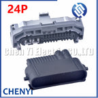 24 Pin Auto waterproof connector Headlight LED DRIVER Control UNIT ECU plug 6189-7426 90980-12A92 89908-78011 For Toyota Lexus