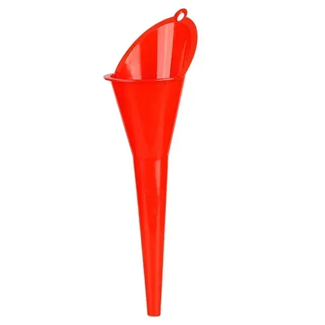 Car Long Stem Funnel Oil Fuel Filling Tools Anti-splash Plastic Oil Funnel Motorcycle Refueling Tools Auto Accessories Amagi