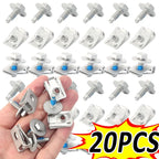 20Pcs High Quality Car Body Bolts Clip M6 Engine Covers Splash Shield Guard Bumper Fender Retainer Fastener Auto  Accessories