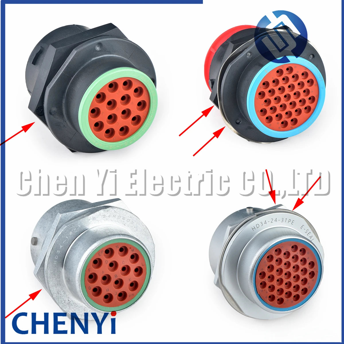 Circular connector fixed nuts grommet pad 2414-001-2486 2411-001-2405 2411-002-1805 112264-ZZ 114020-90 112263-90 For Deutsch