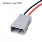 1 Set 2 Pin 6098-0296 Auto Door Horn Audio Speaker Electrical Cable Connectors Female Male Wire Harness Plug 6098-0422 For Honda