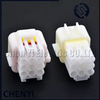 9 Pin white Sealed Waterproof Electrical Auto controller Harness Connector Plug FW-C-9M-B FW-C-9F-B For Inbor Kelly Furukawa