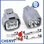 8 Pin Automotive waterproof connector Wire harness Plug 90980-10895 90980-10894 7283-7081-40 7282-7081-40 For Toyota Tundra
