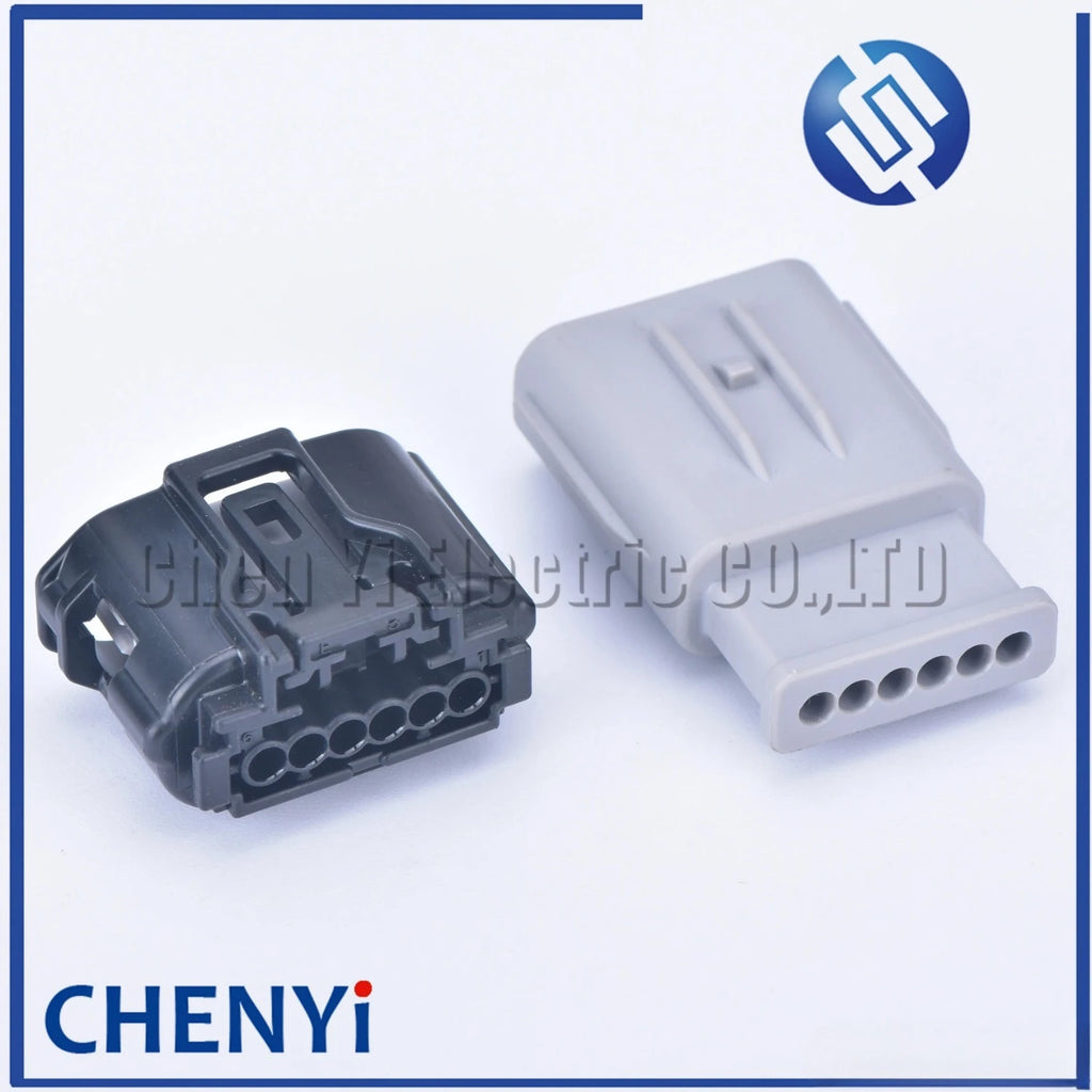 6 Pin Automotive Accelerator Pedal Connector MAF Reversing Radar 12831 6189-7100 For Toyota Subaru Mazda Nissan