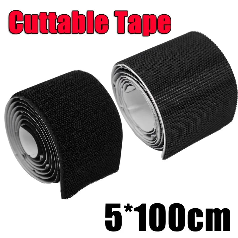 1-100pcs Carpet Fixing Stickers Car Foot Mat Tape Anti-Slip Self Adhesive Fastener Sofa Bed Sheet Clips Retention Grips