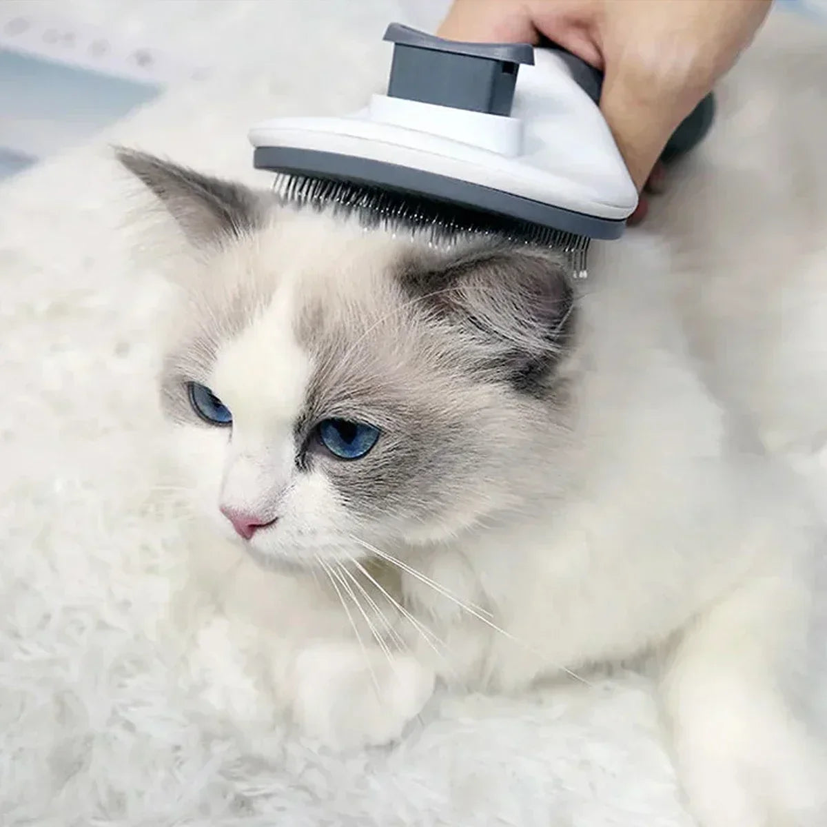 Pet Dog Brush Cat Comb Self Cleaning Pet Hair Remover Brush For Dogs Cats Grooming Tools Pets Dematting Comb Dogs Amagi