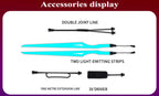 Light Up Your Ride Motorcycle LED Warning Strip with Multicolor Reflective Lights Light Film DIY Helmet Strip Accessories